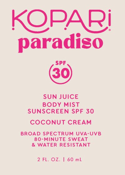 1 (84130 022 20 Sun Juice Body Mist Sunscreen Spf30   Coconut Cream Bottle Pump)